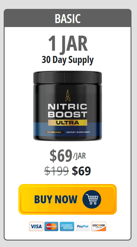 Nitric Boost Ultra 1 Jar Pricing